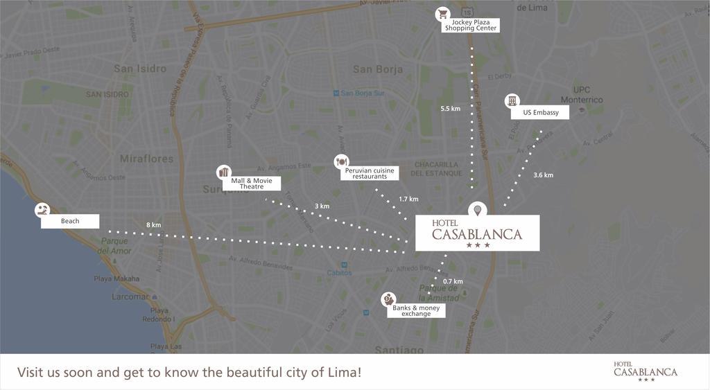 מלון Casablanca לימה מראה חיצוני תמונה